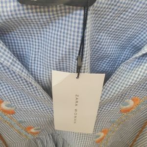 Zara woman  boho blouse